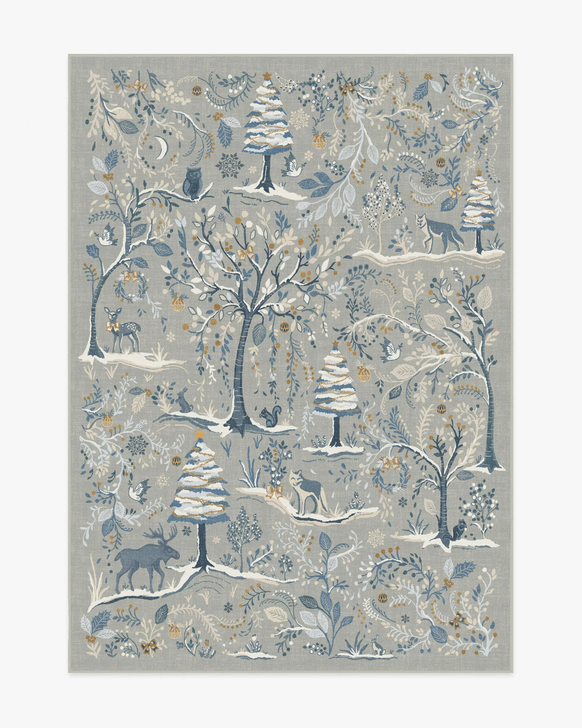 Elwood Silver Rug