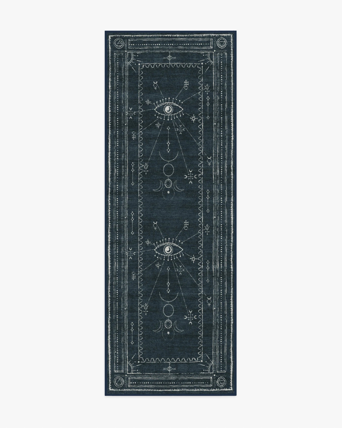 Velith Midnight Blue Flatwoven Rug