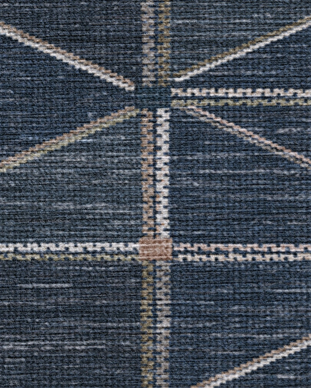 Ulysses Navy Flatwoven Rug