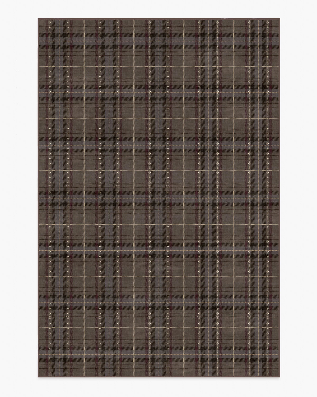 Heirloom Tartan Brown Rug