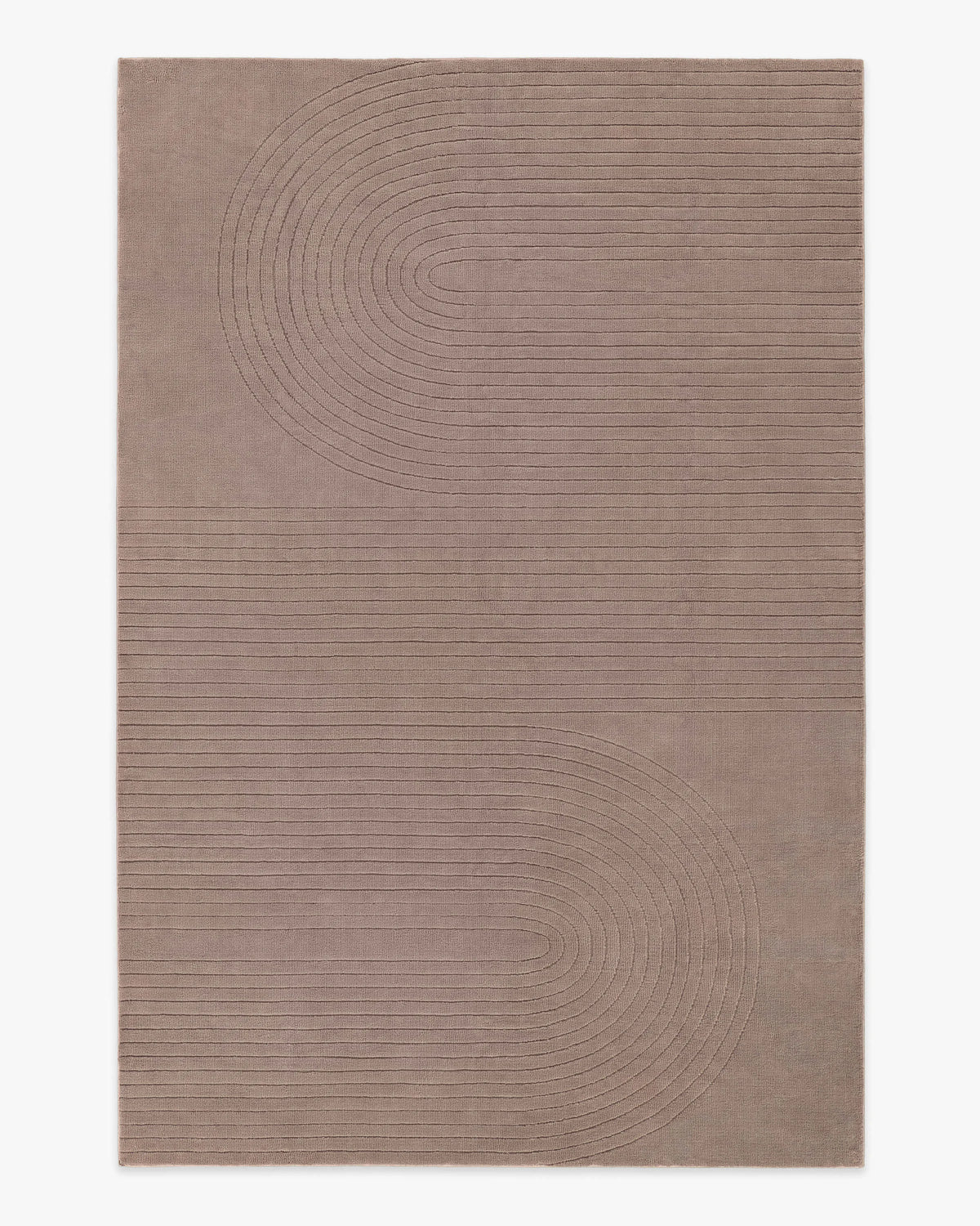 Arlo Desert Taupe Plush Rug
