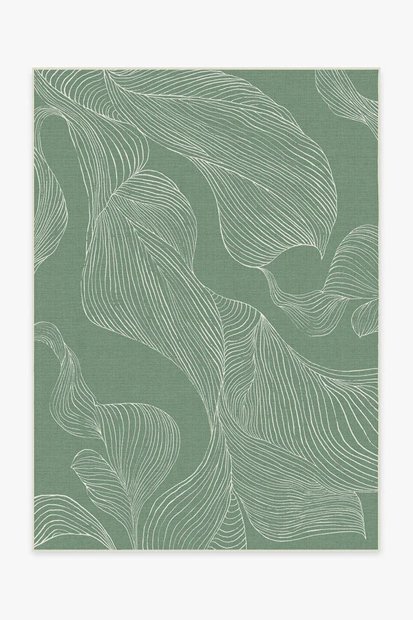 Sana Laurel Green Outdoor Rug
