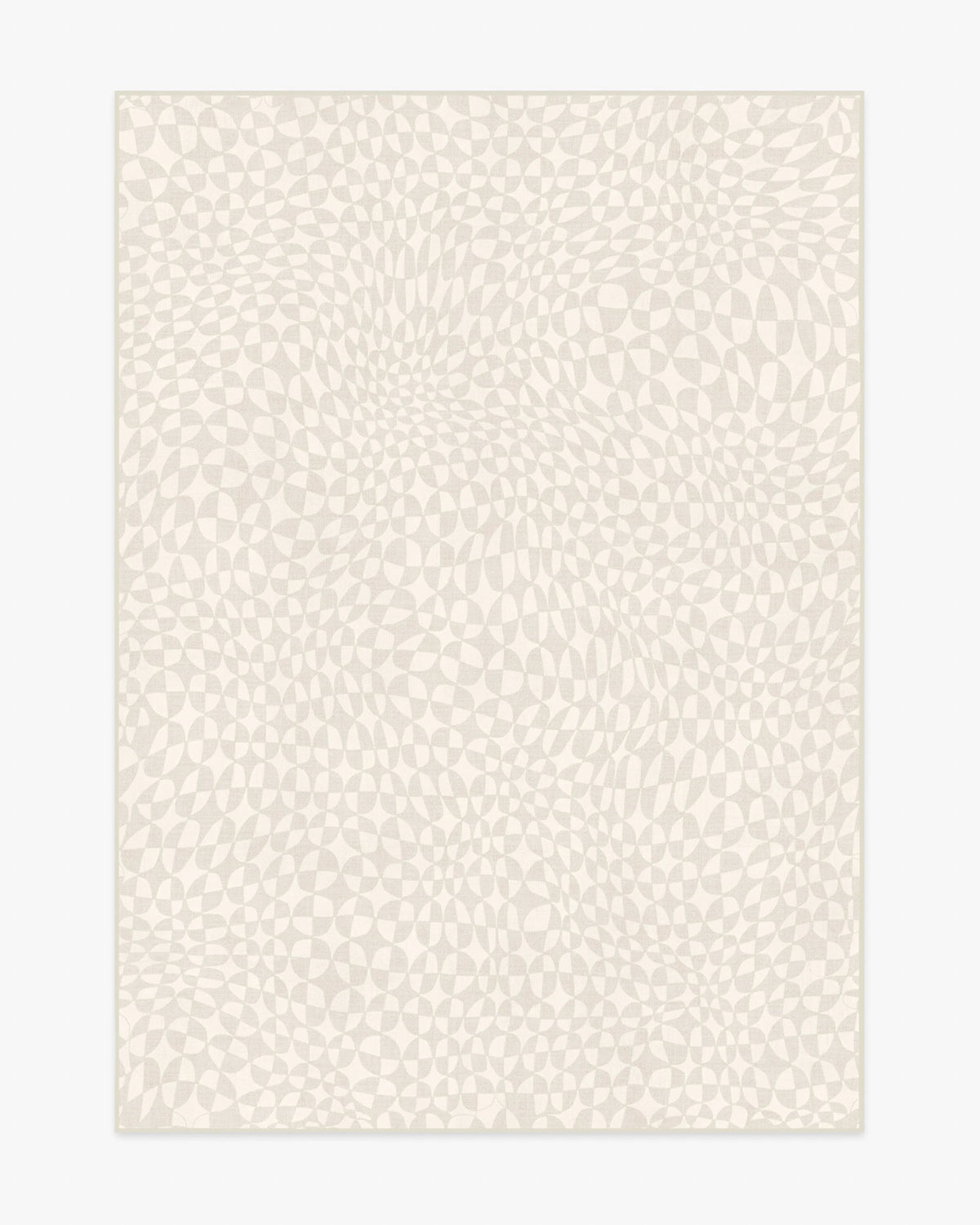 Oscar Cream Flatwoven Rug by Jonathan Adler