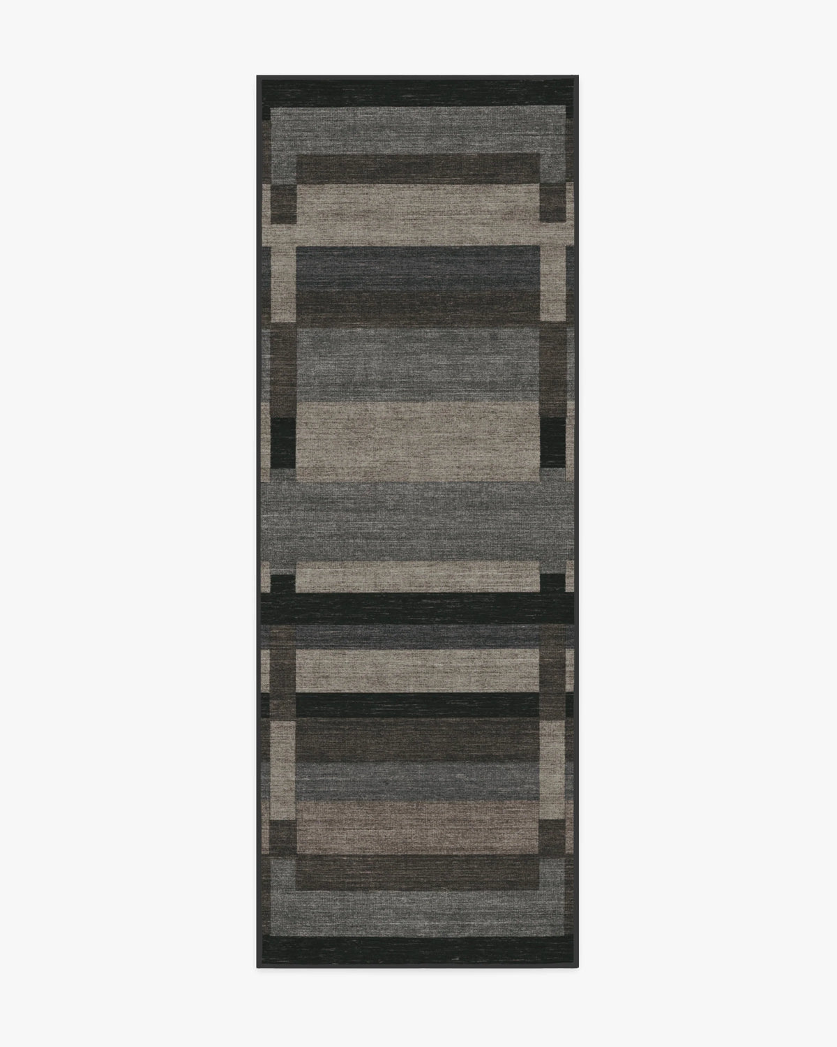 Paris Tonal Grey Flatwoven Rug by Michael Michalsky