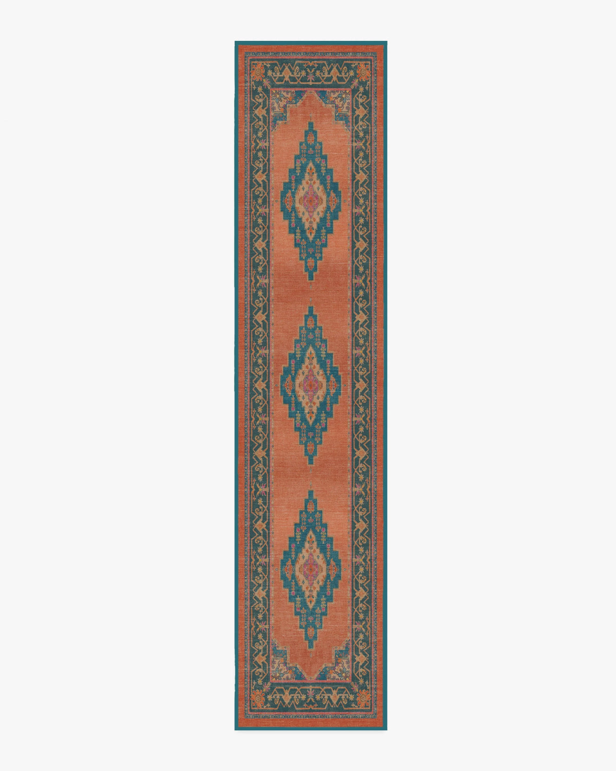 Sunset Bazaar Tropic Coral Rug by Matthew Williamson