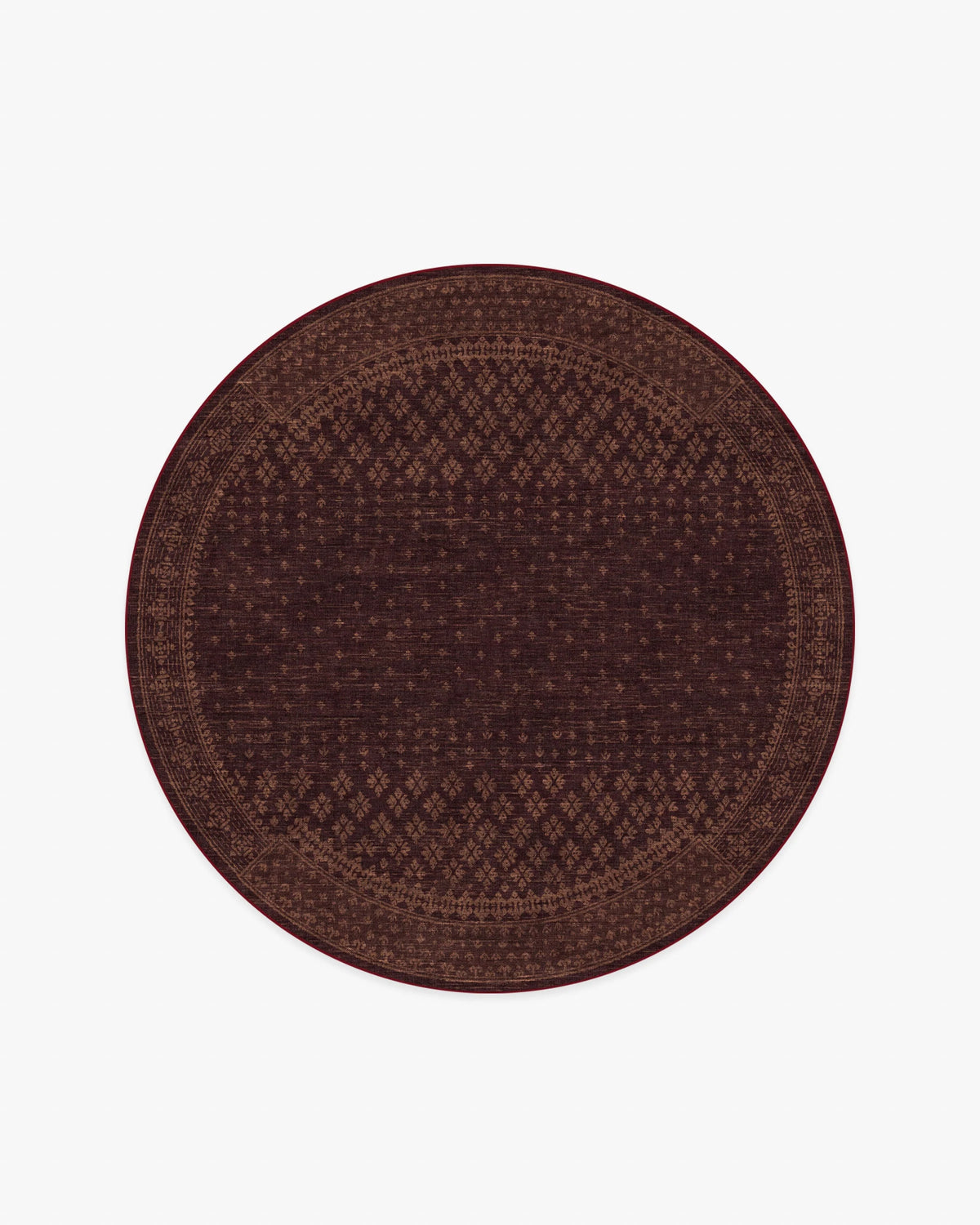 Fernanda Burgundy Flatwoven Rug