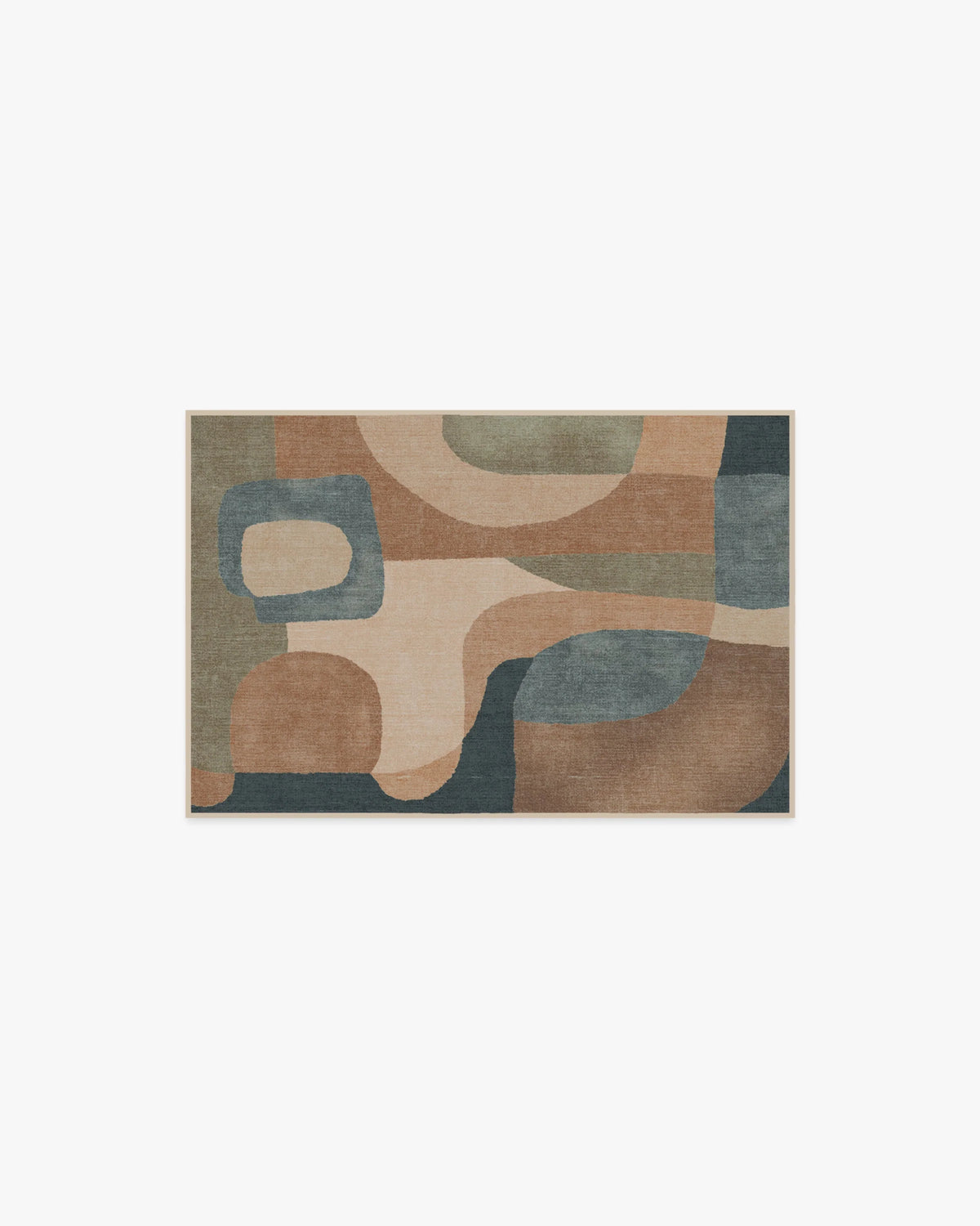 Sonia Sand & Ocean Flatwoven Rug by Jungalow