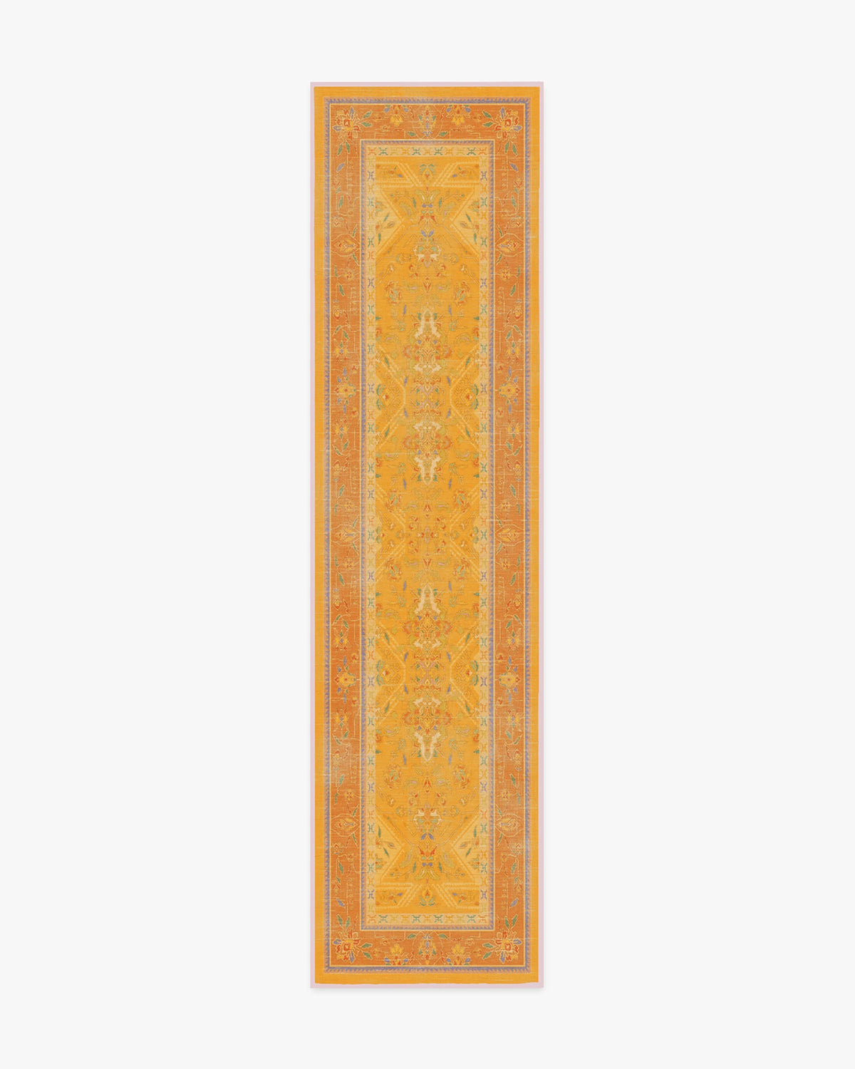 Colorful Loom Mango Flatwoven Rug by Iris Apfel