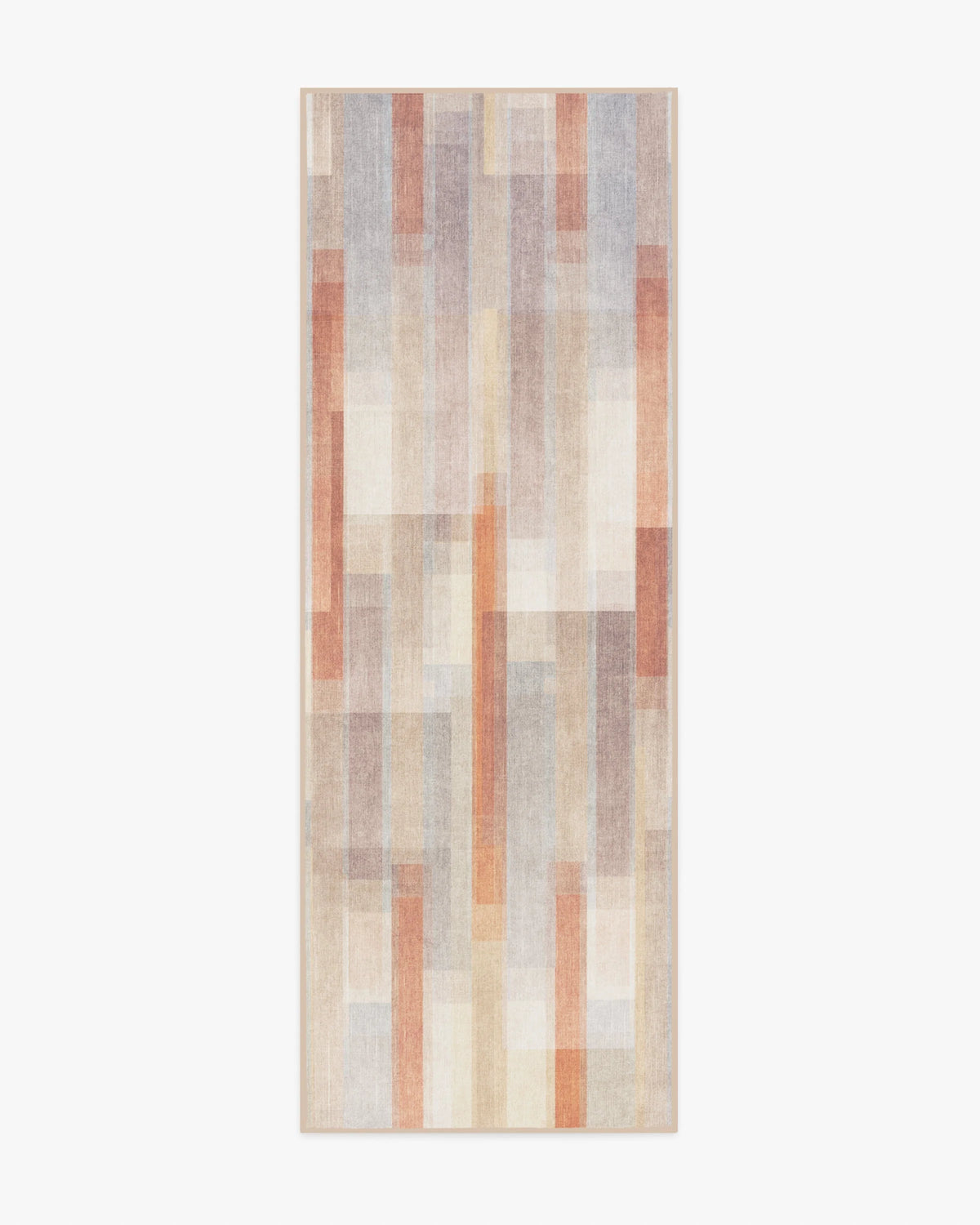 Solar Drift Rust & Grey Rug