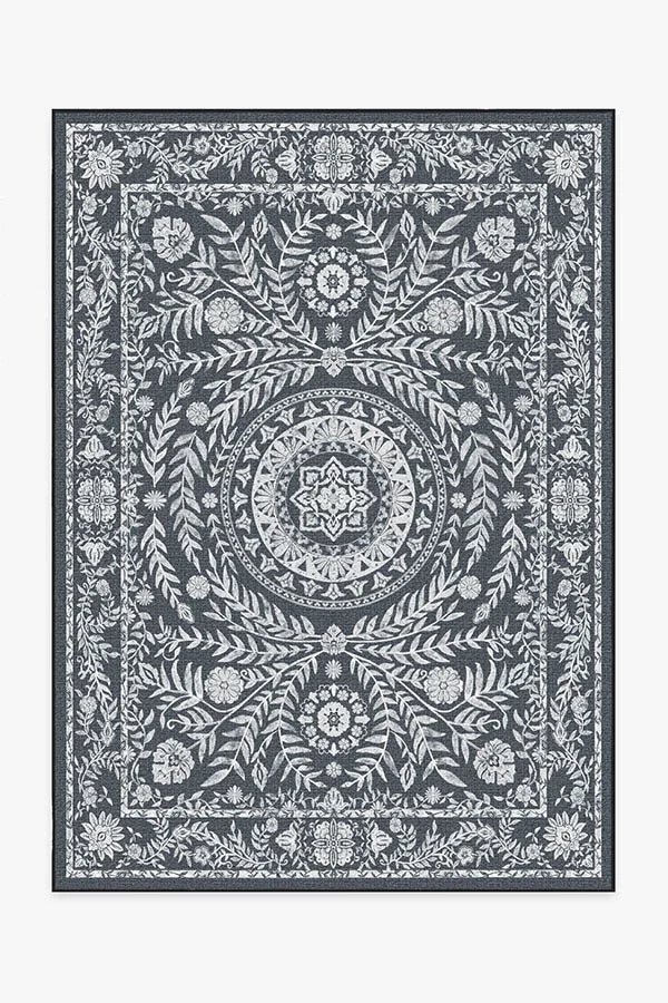 Fontaine Black Outdoor Rug