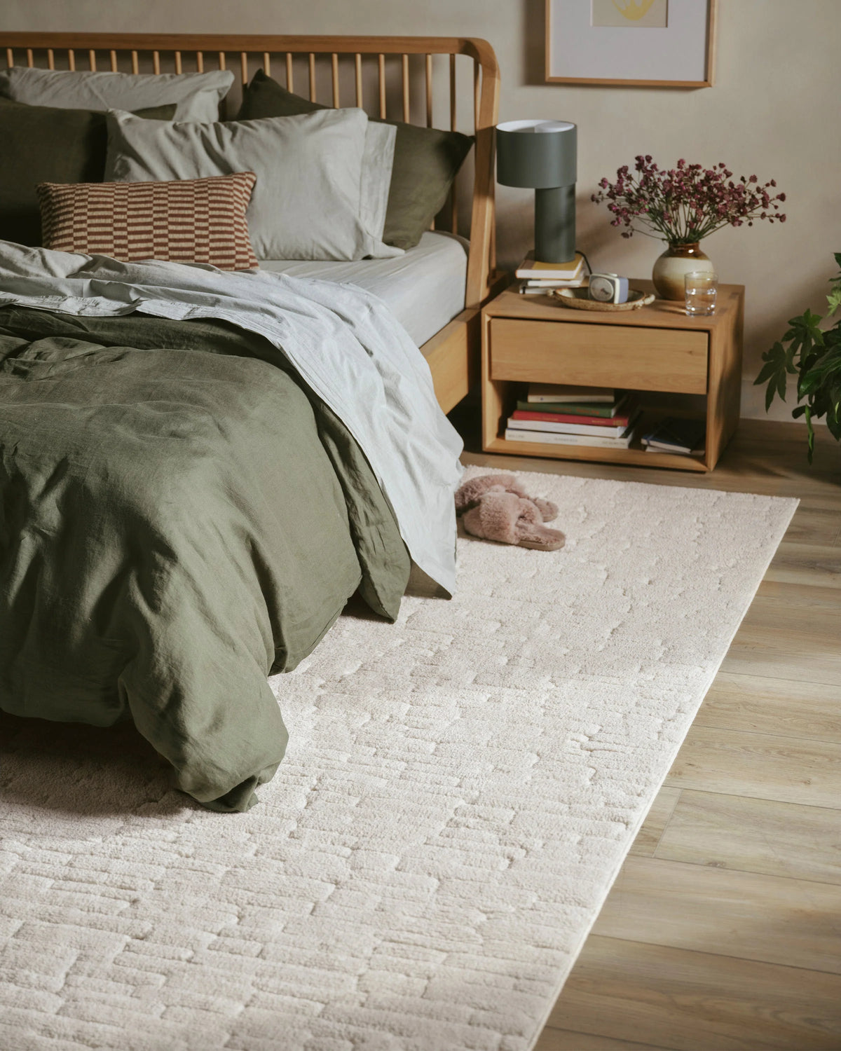 Milo Cream Plush Rug