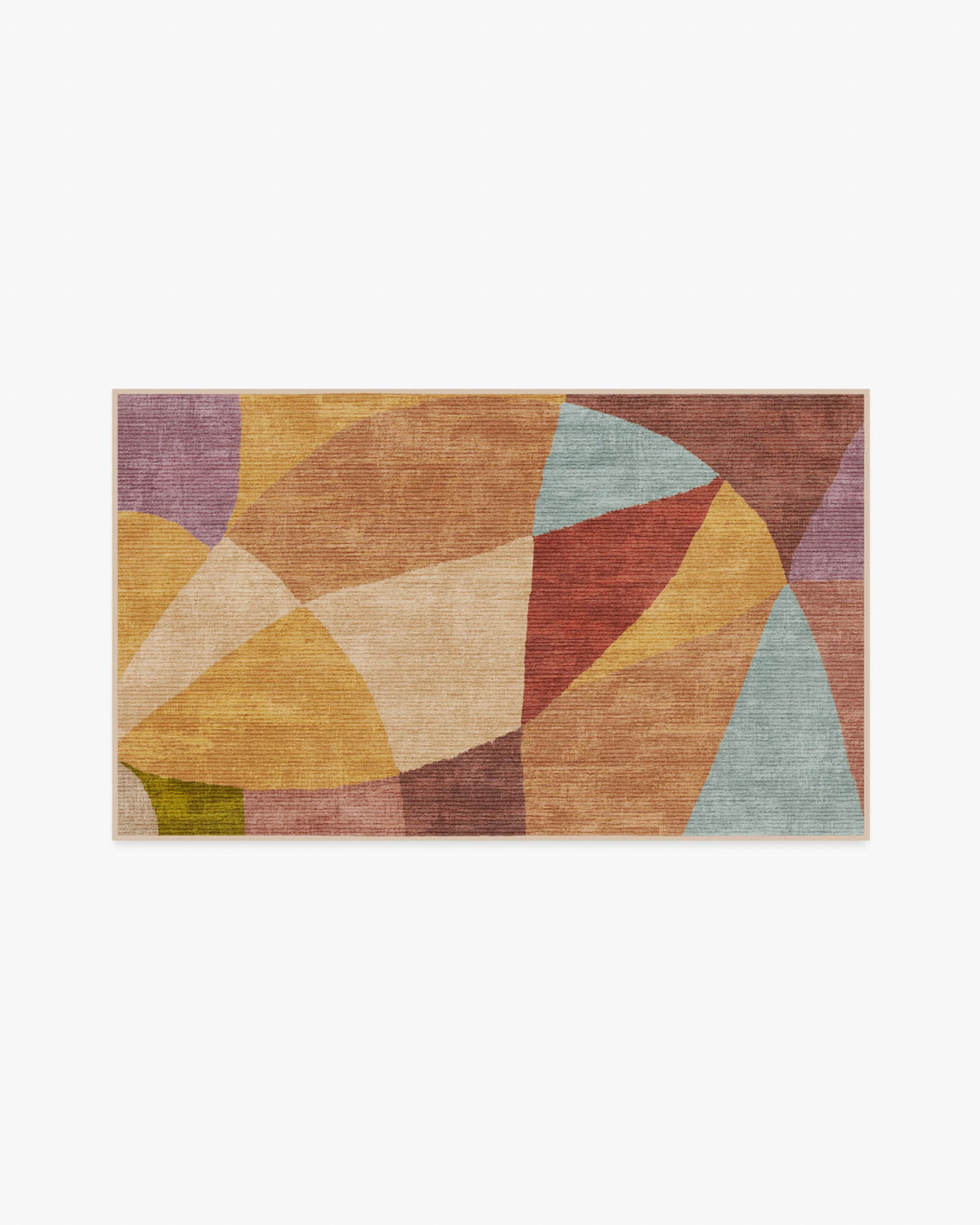 Kayla Rust Multicolor Flatwoven Rug by Jungalow