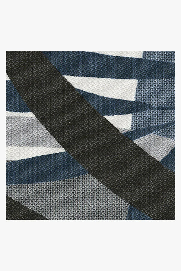 Tulum Ivory Blue Outdoor Rug