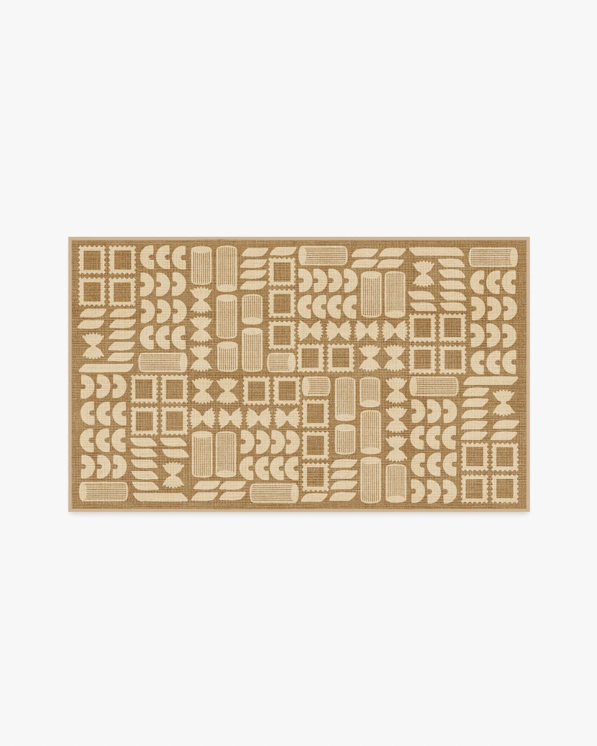Rugatoni Natural 3x5 Re-Jute Rug by Dan Pelosi