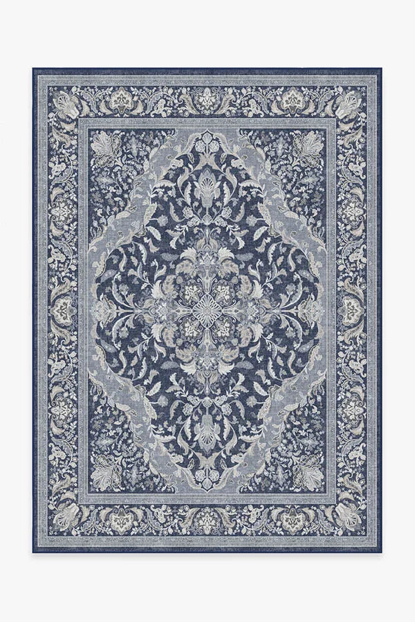 Allura Soft Navy Outdoor Rug