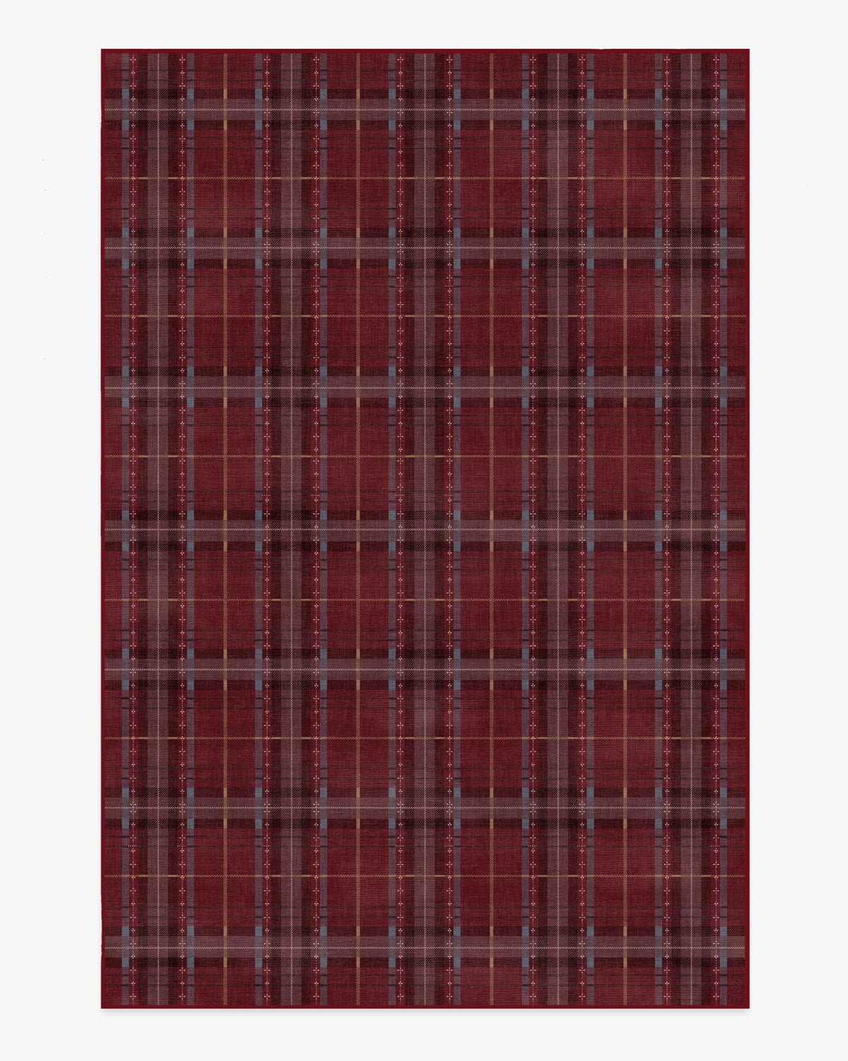 Heirloom Tartan Red Rug