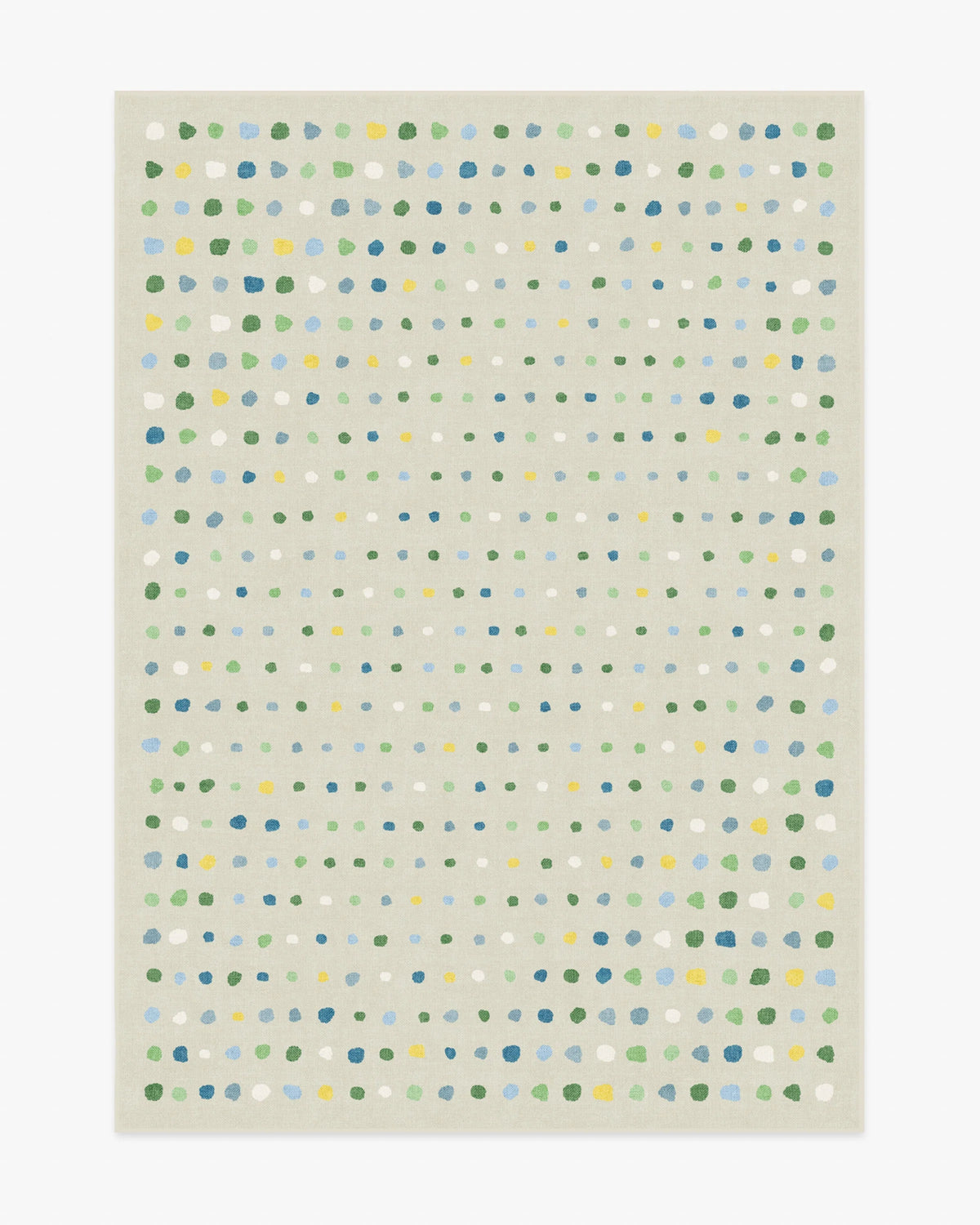 Jelly Dot Neutral Flatwoven Rug