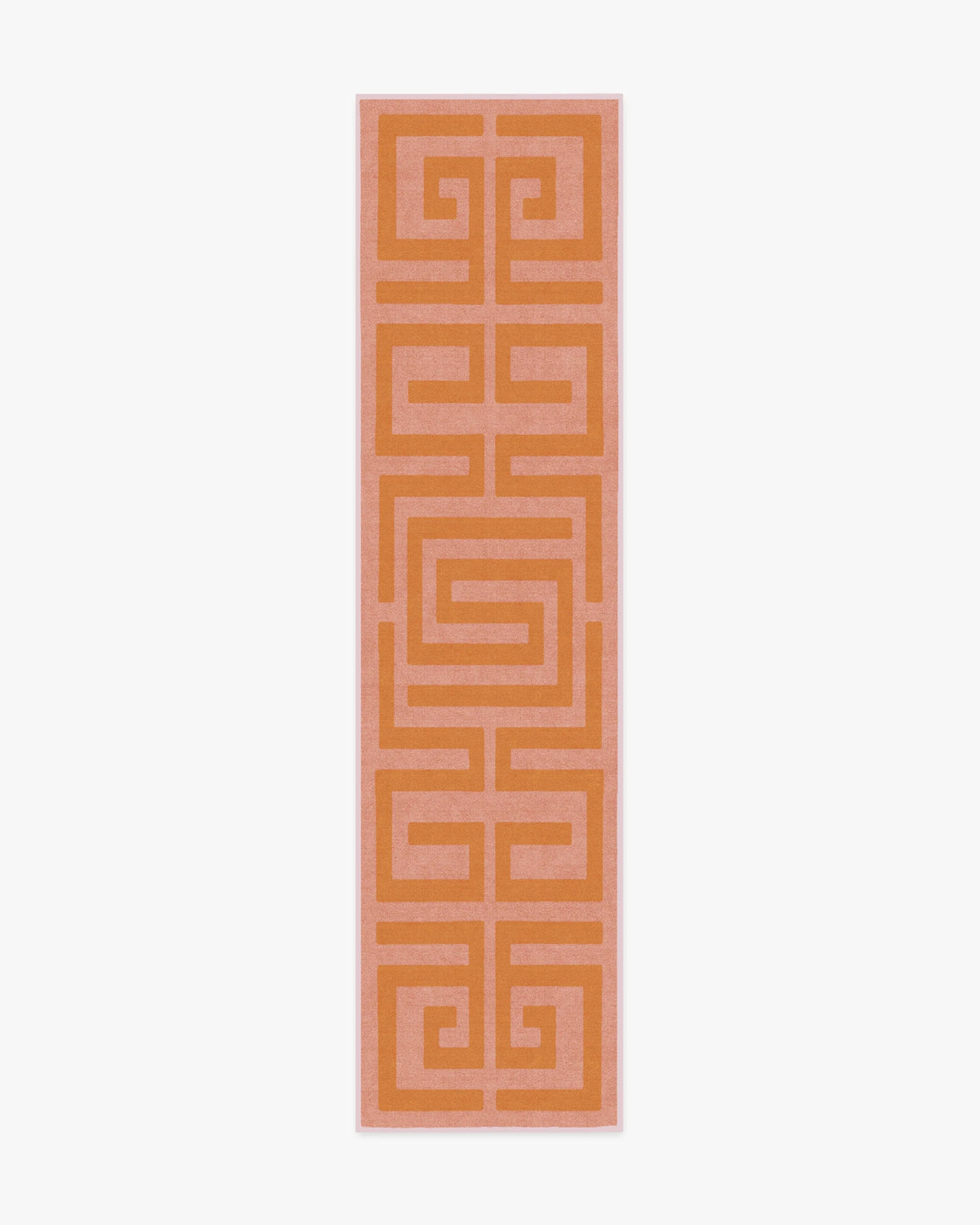 Maze Pink & Orange Flatwoven Rug