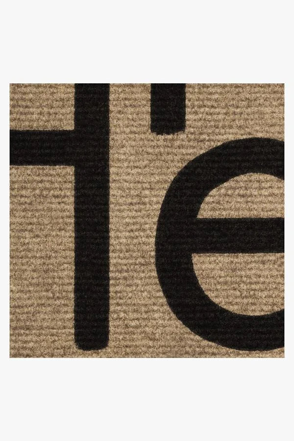 Hello Light Coir Large Doormat