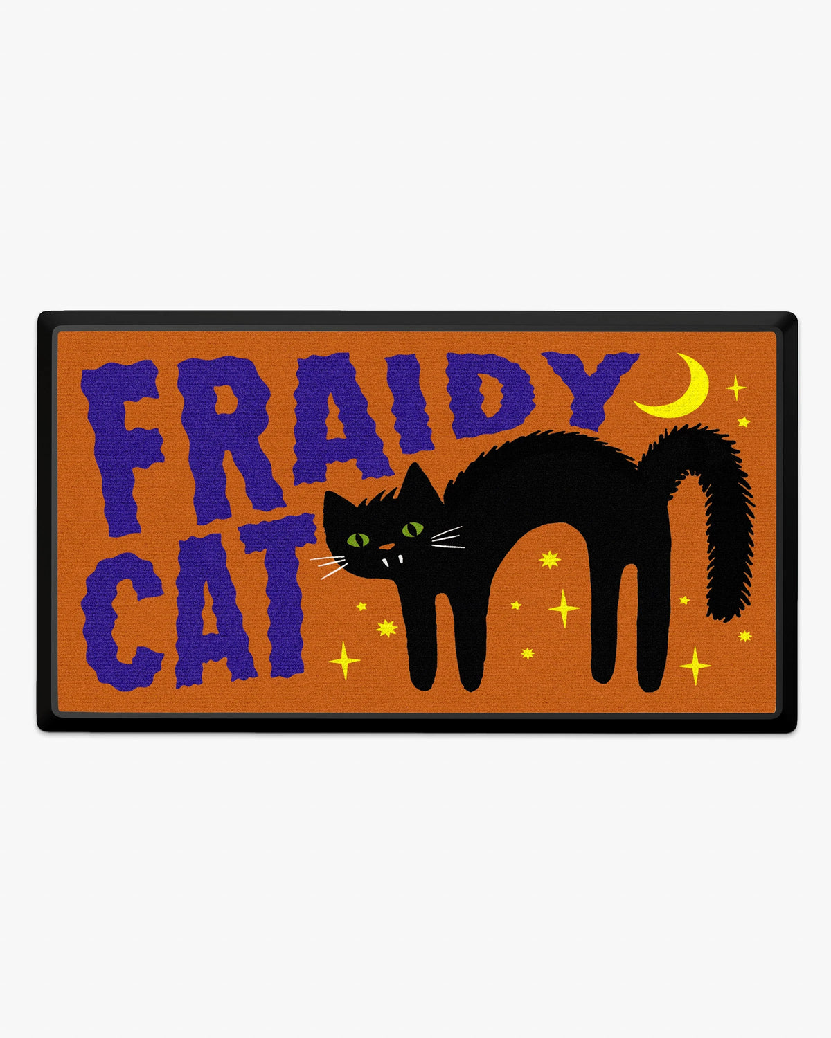 Fraidy Cat Large Doormat