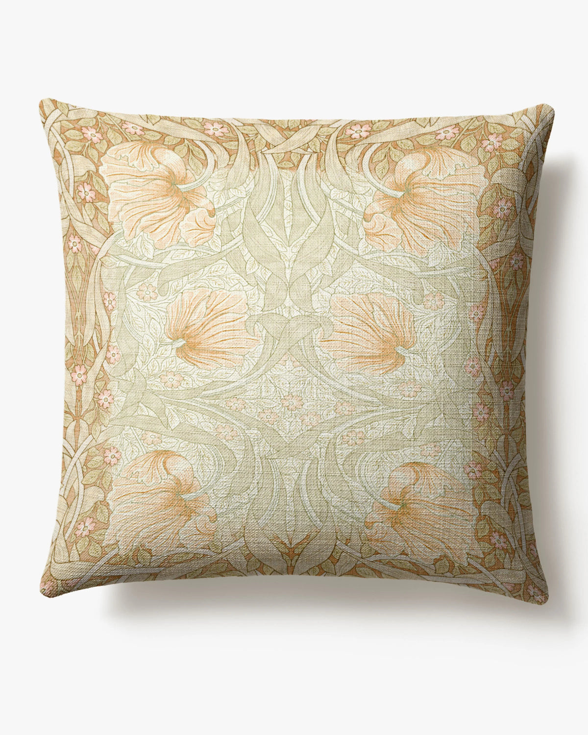 Pimpernel Vintage Blush Woven Throw Pillow by Morris & Co.