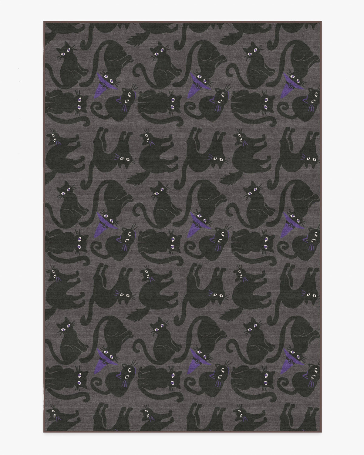 Whisker Mischief Charcoal Rug