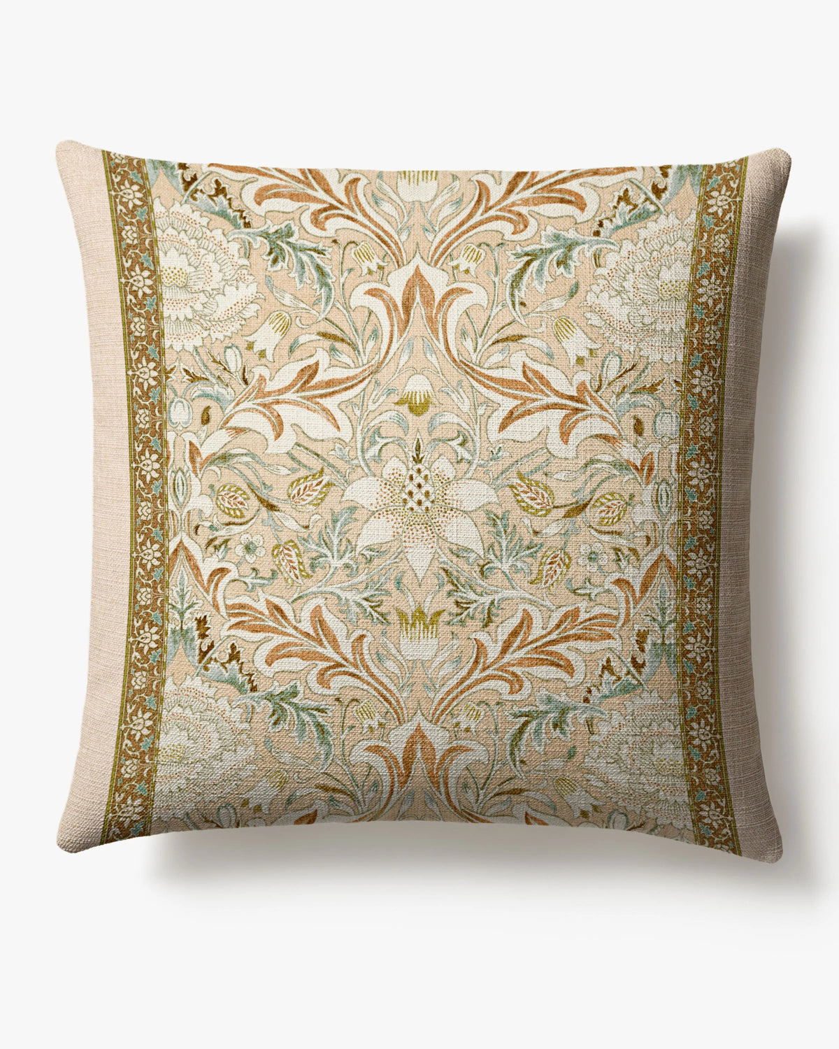 Simply Severn Vintage Blush Woven Throw Pillow by Morris & Co.