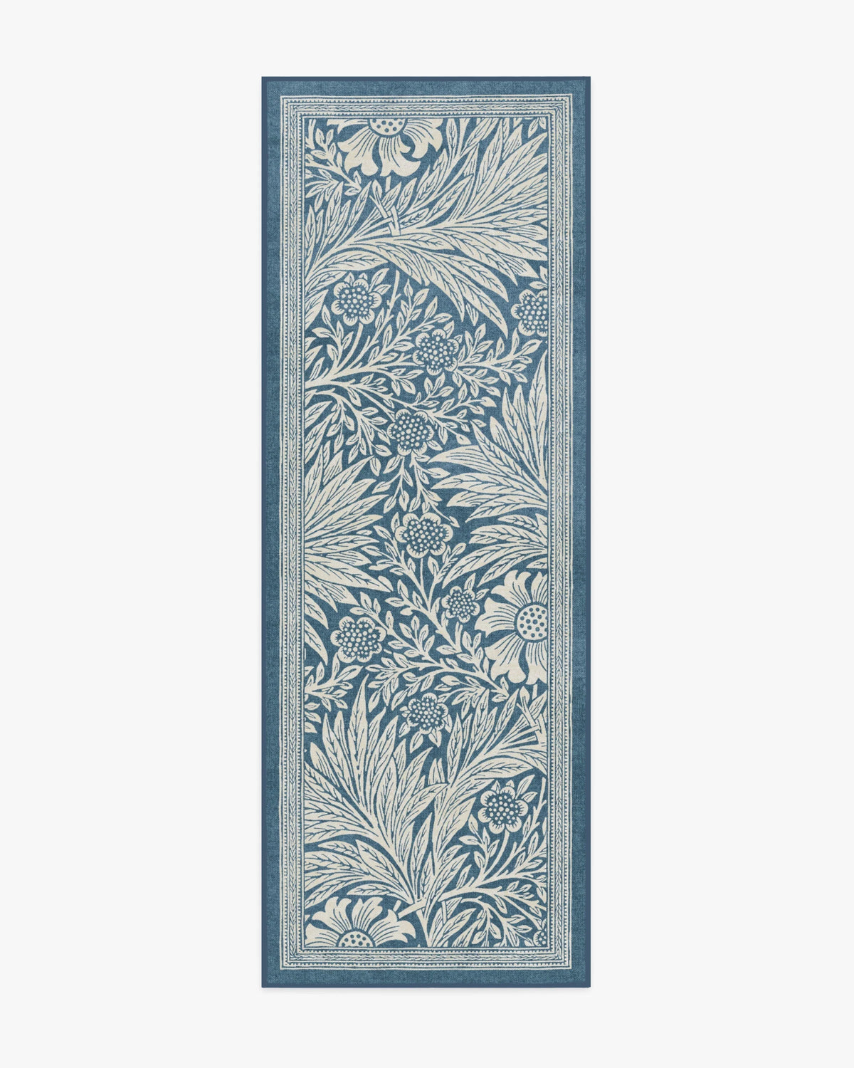 Marigold Blue Rug by Morris & Co.