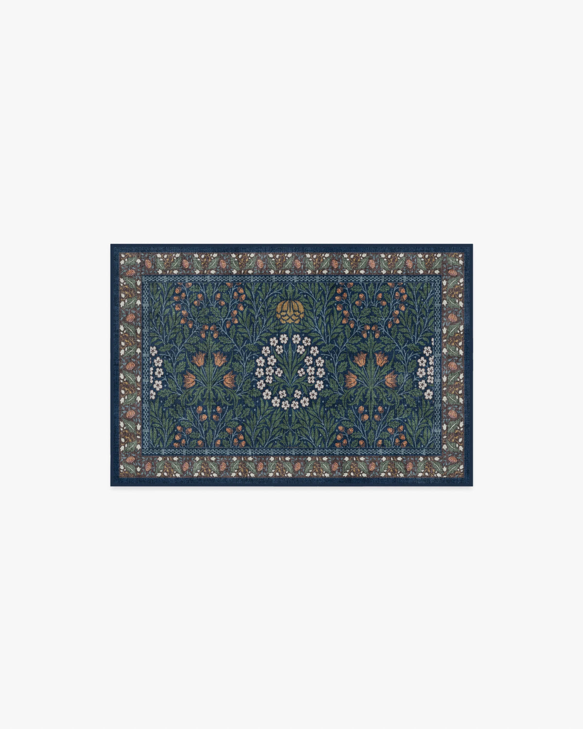 Daisy & Oak Indigo Rug by Morris & Co.