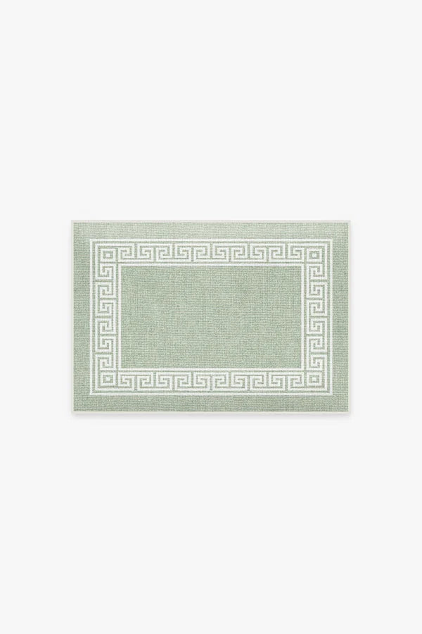 Rhodes Sage Green Bath Mat