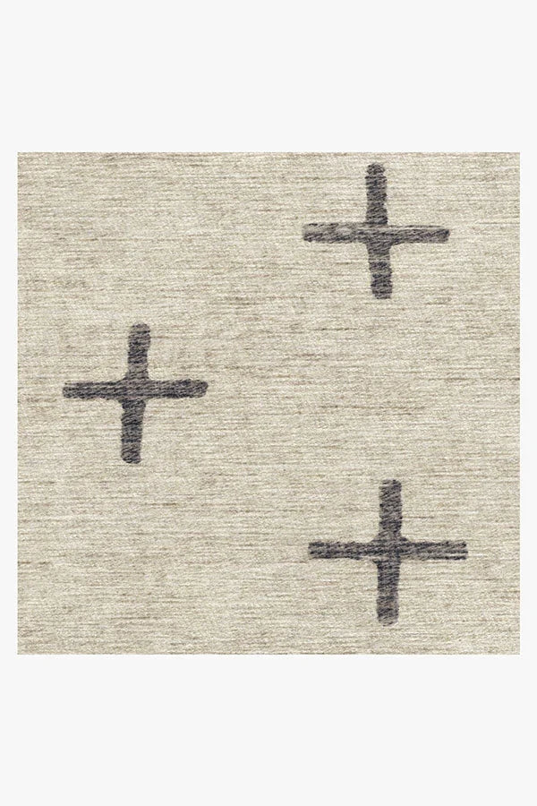 Crosby Birch & Charcoal Flatwoven Rug