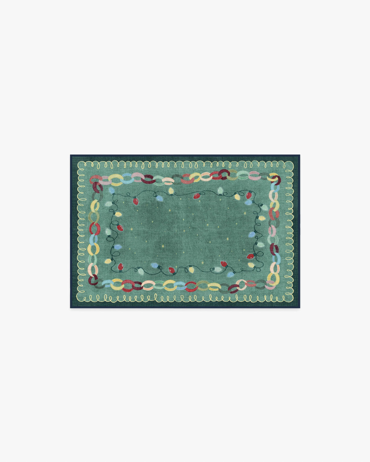 Garland Glow Green Rug