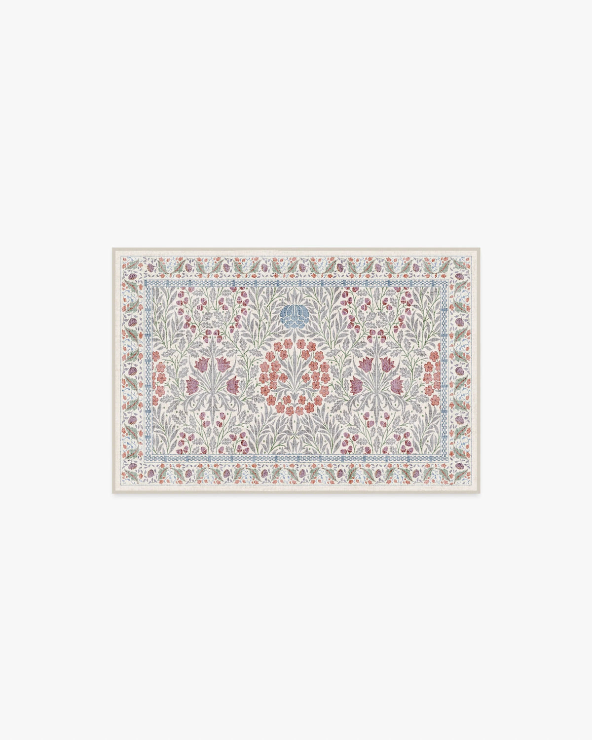 Daisy & Oak Ivory Flatwoven Rug by Morris & Co.