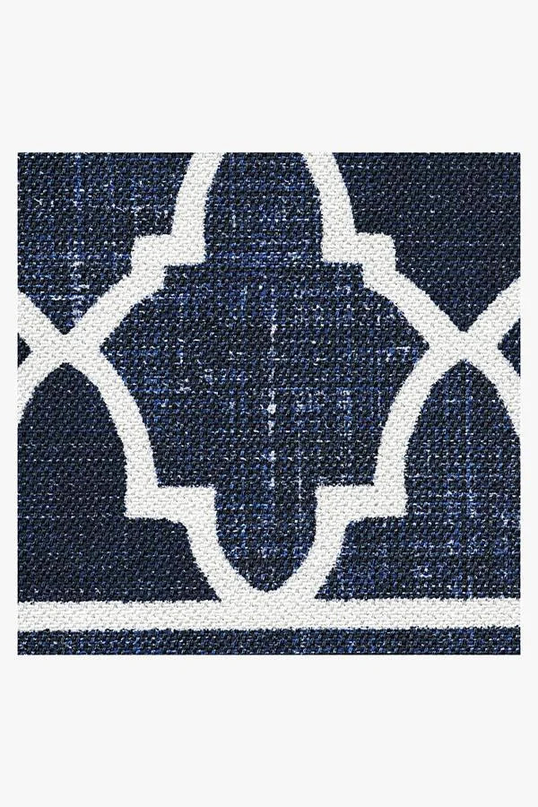 Varia Trellis Royal Blue Outdoor Rug
