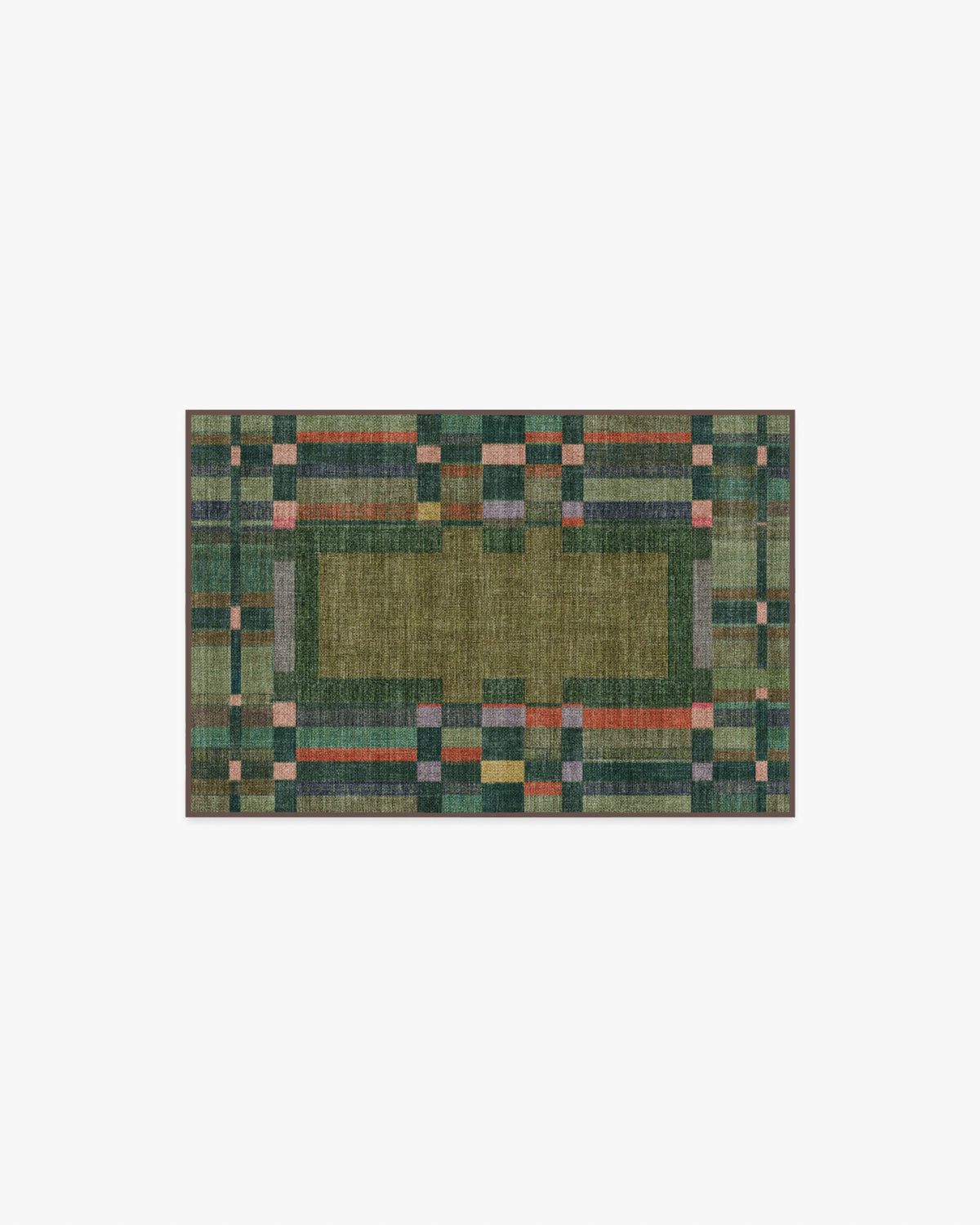 Lad Olive Flatwoven Rug by Jungalow