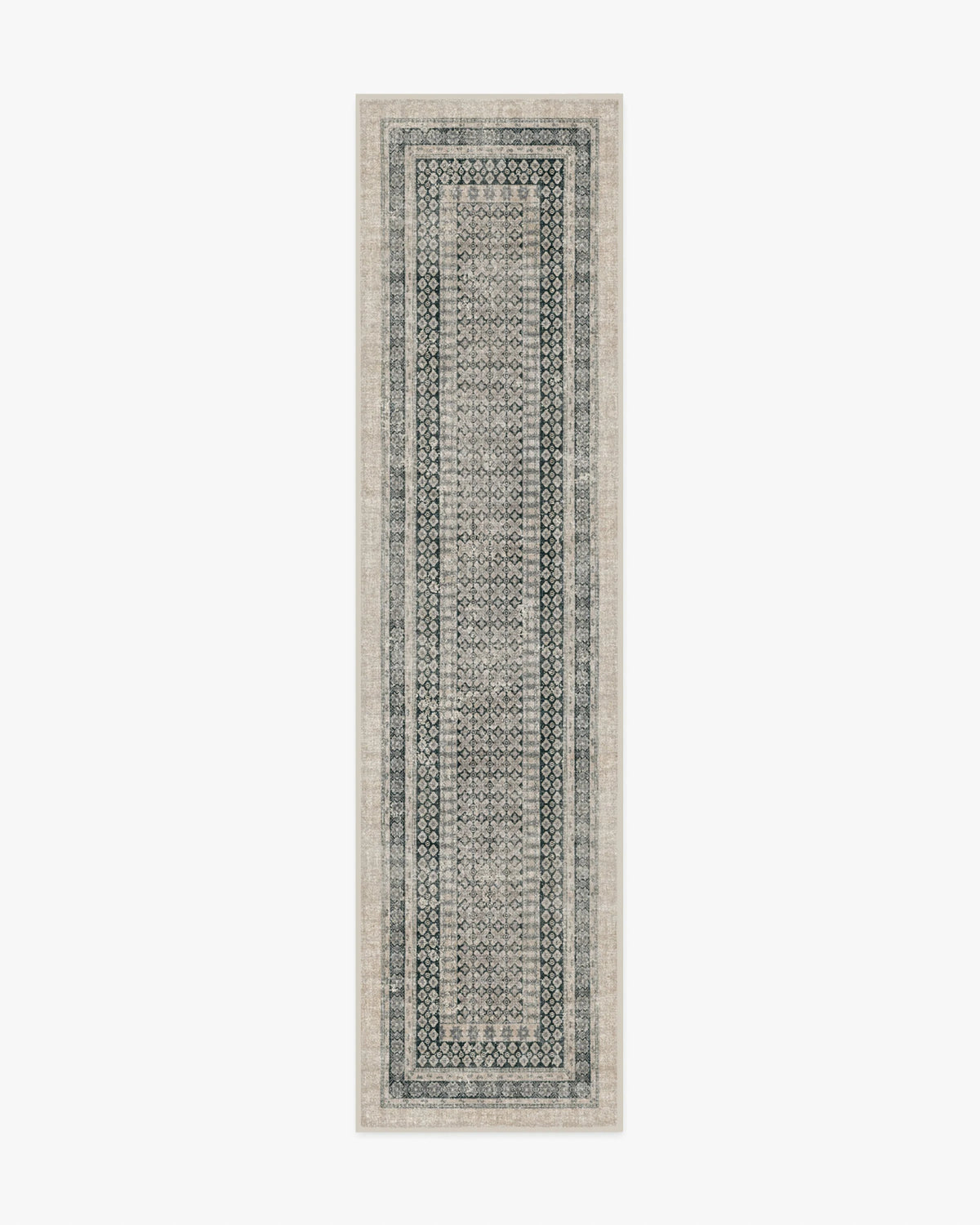 Cyrus Taupe & Soft Charcoal Flatwoven Rug