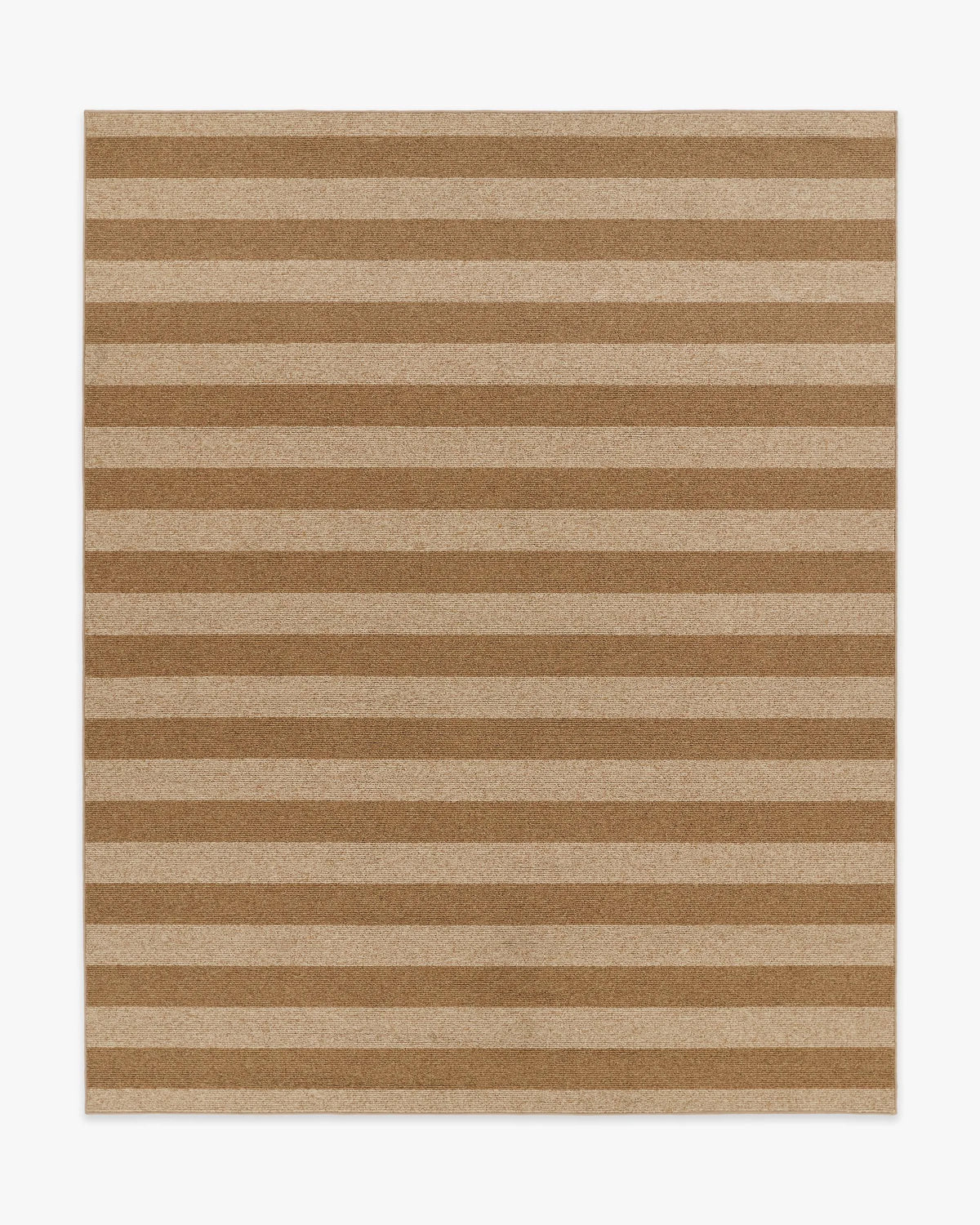 Nolan Bold Stripe Natural & Dark Natural Performance Weave Rug