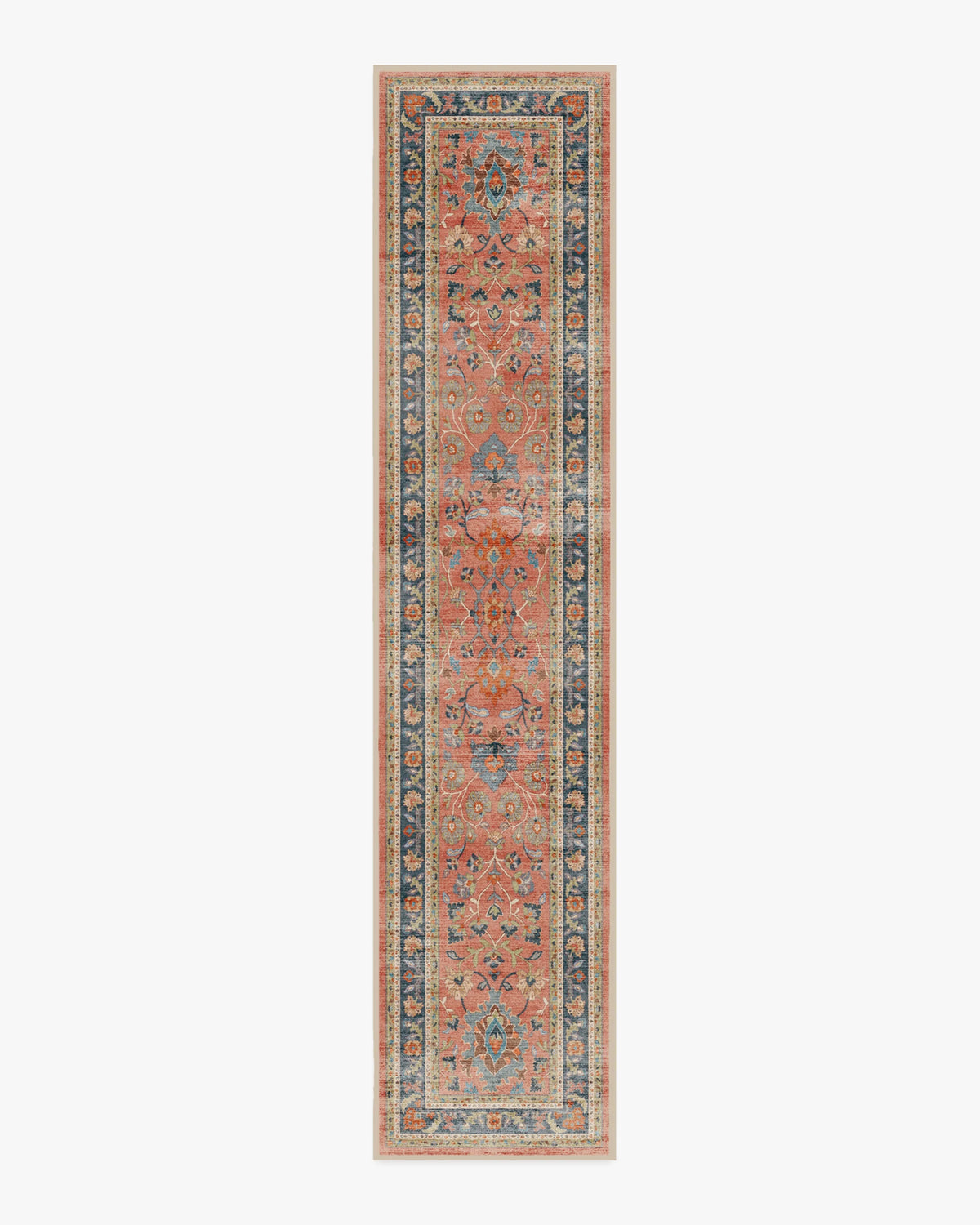 Calabria Coral Multicolor Flatwoven Rug