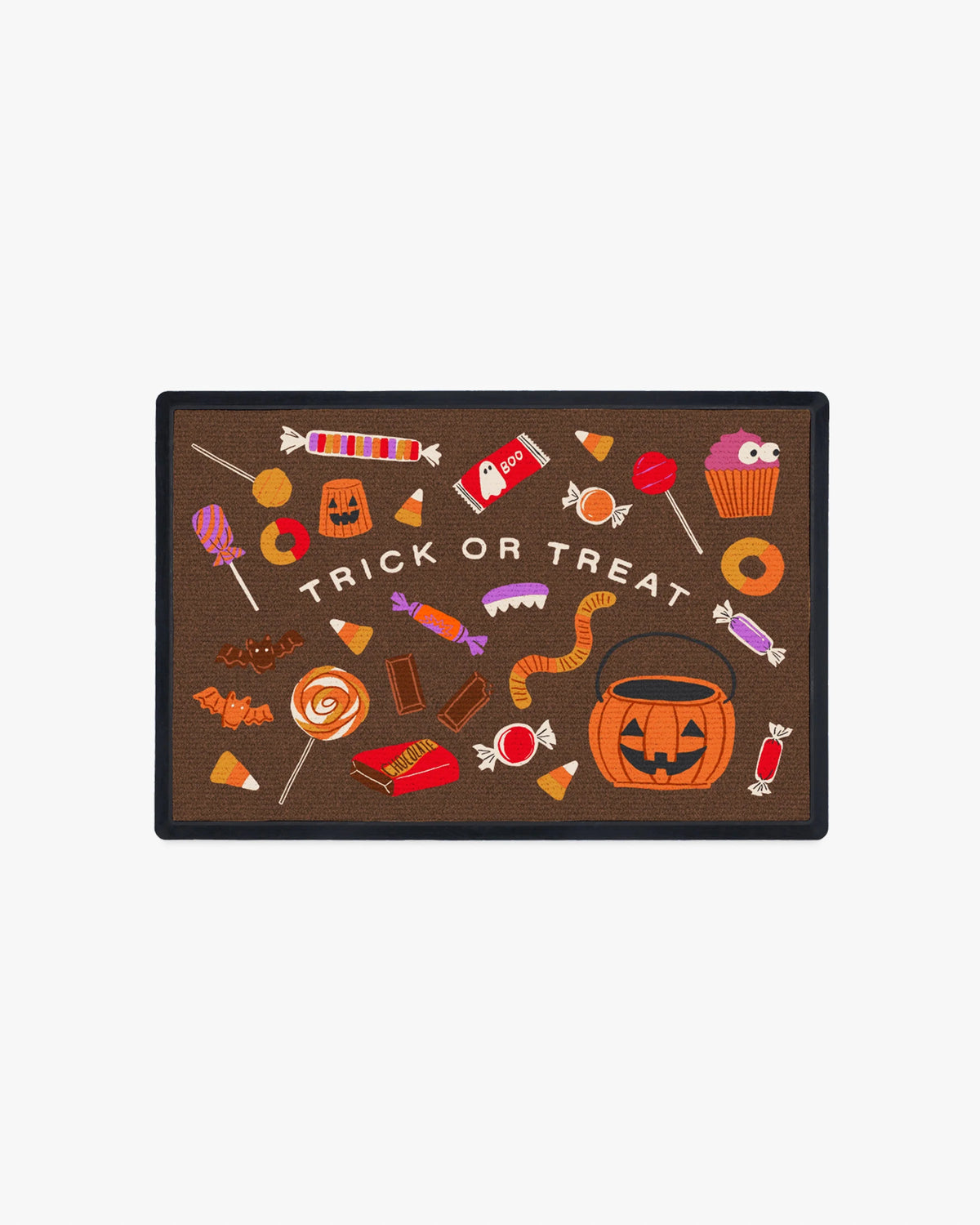 Halloween Treats Multicolor Doormat