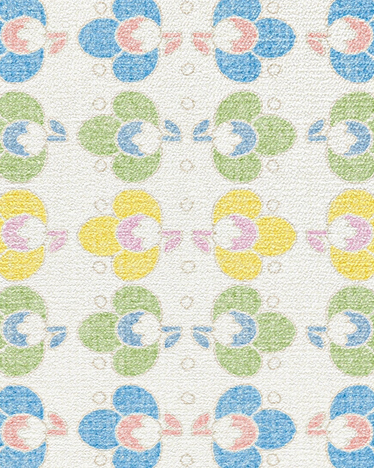 Ditzy Daisy Multicolor Rug