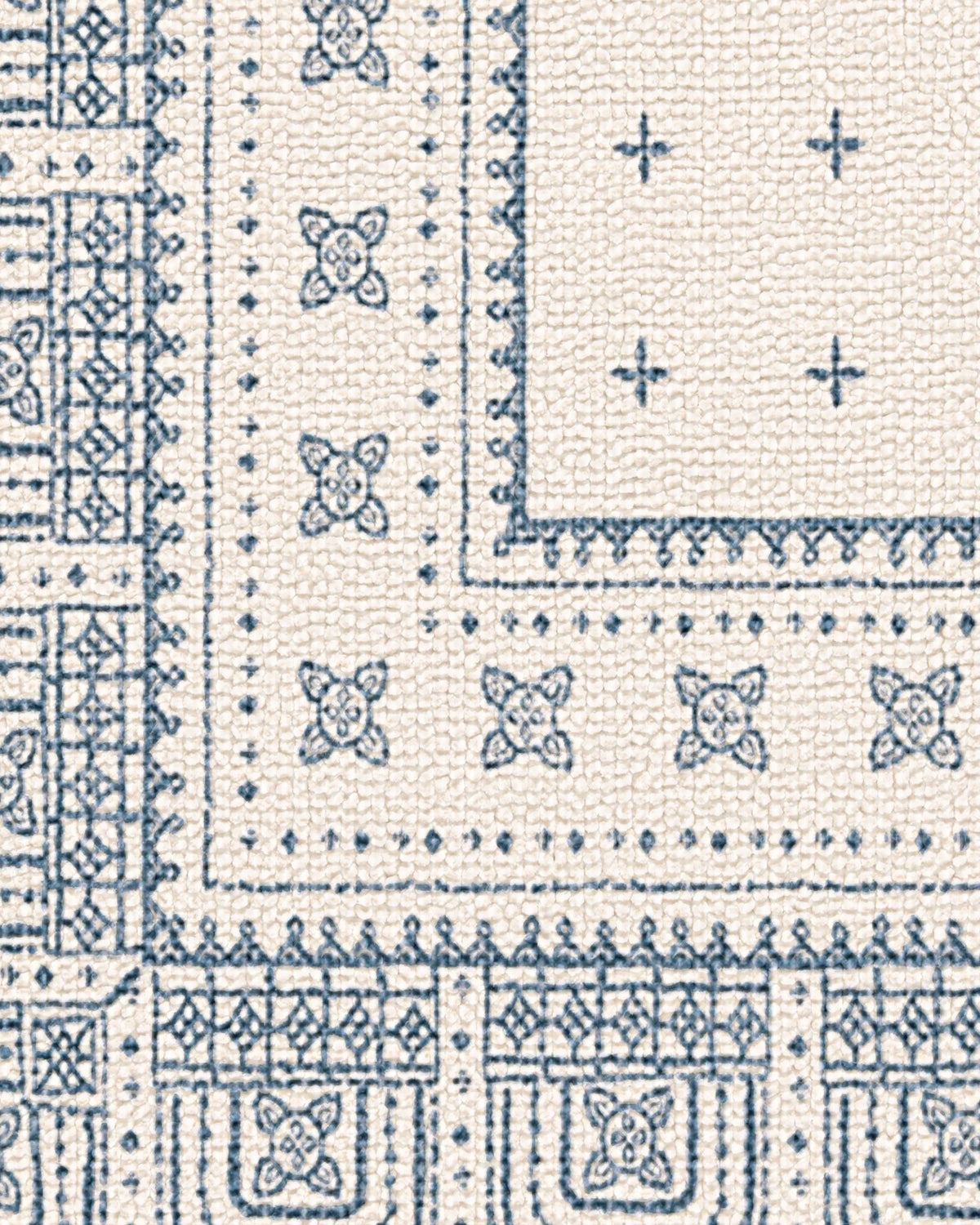 Beatrice Birch & Blue Grey Bath Mat