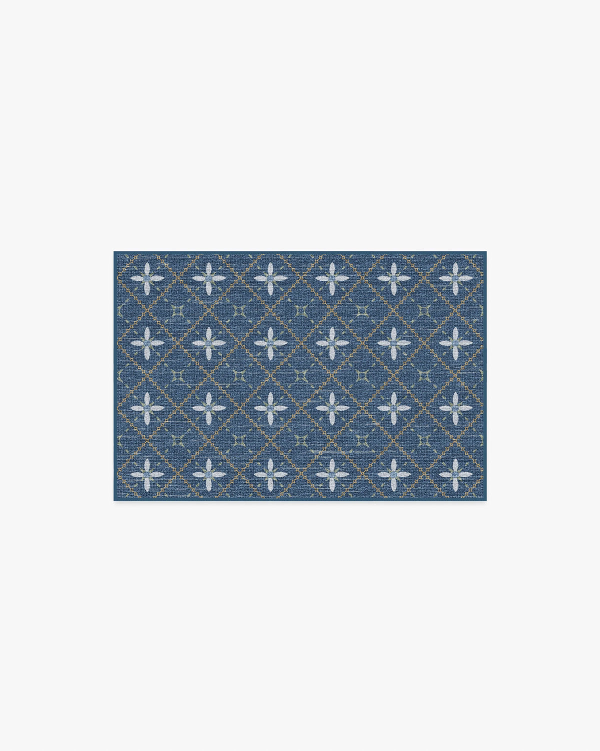 Alva Navy Flatwoven Rug