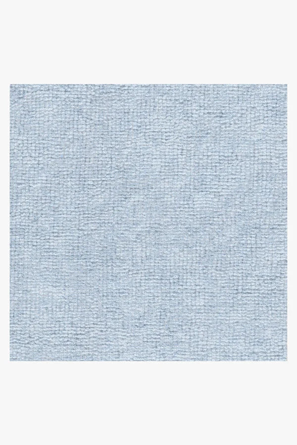 Solid Light Blue Bath Mat