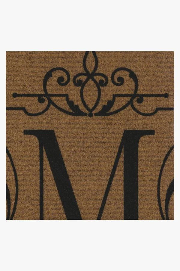 Imperial Monogram Doormat