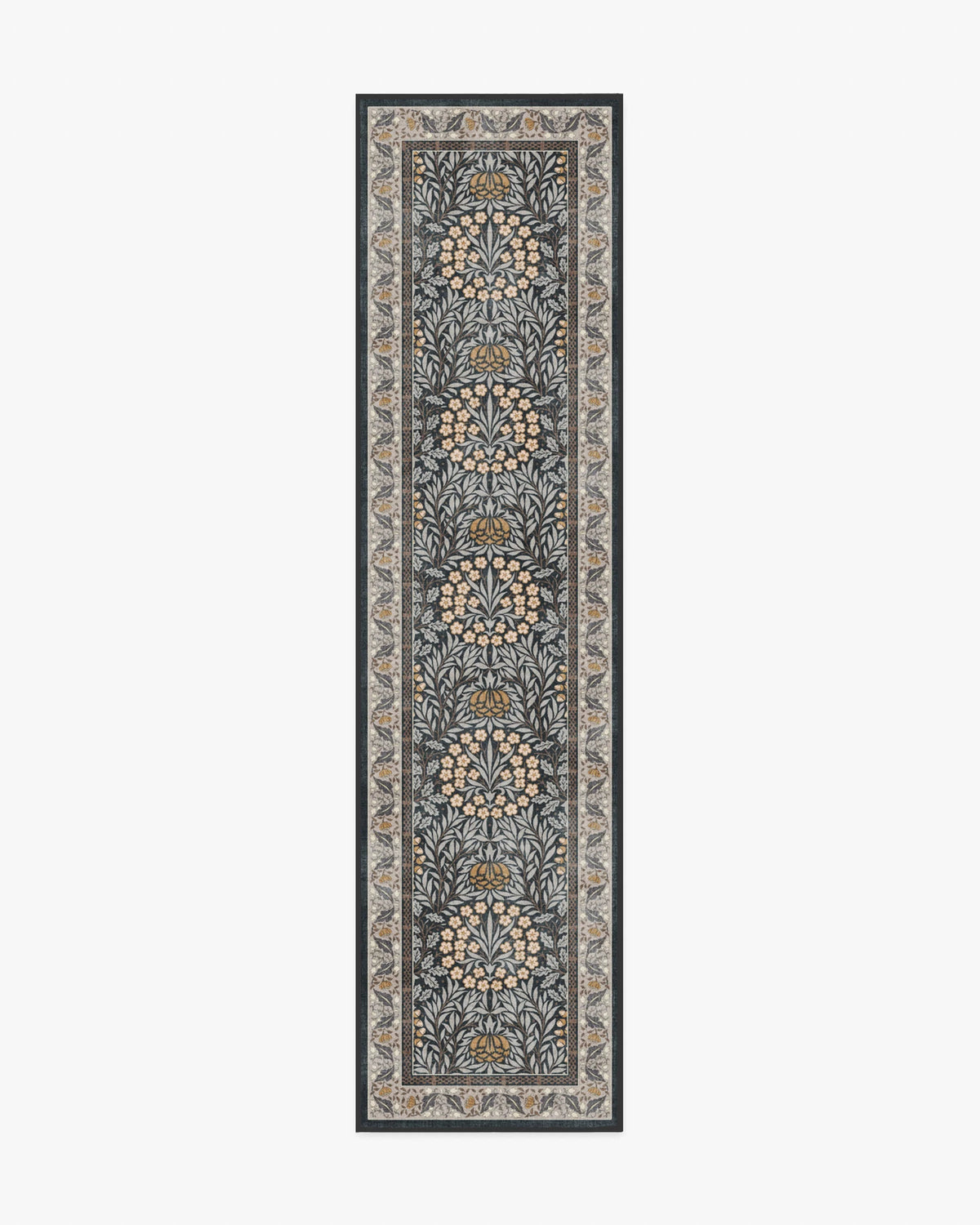 Daisy & Oak Charcoal Rug by Morris & Co.