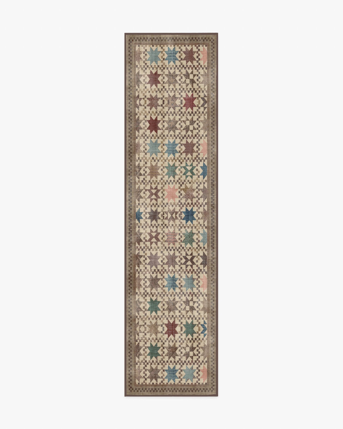 Calloway Brown Multicolor Flatwoven Rug