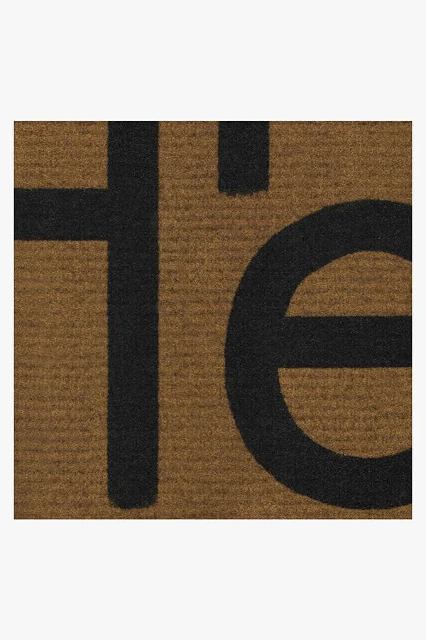 Hello Large Doormat