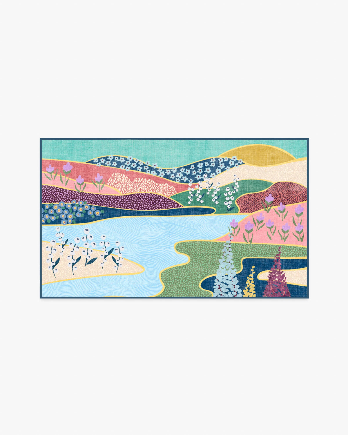 Dreamland Multicolor Bright Flatwoven Rug