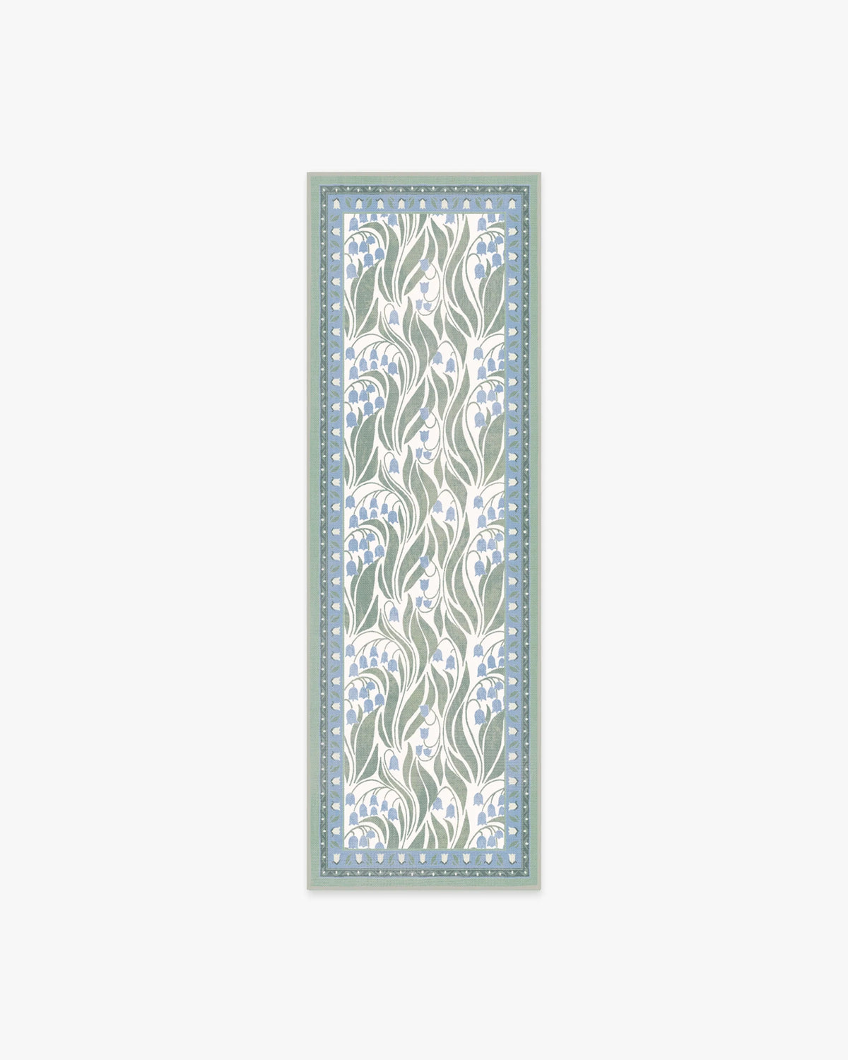 Lila Ivory & Soft Blue Rug