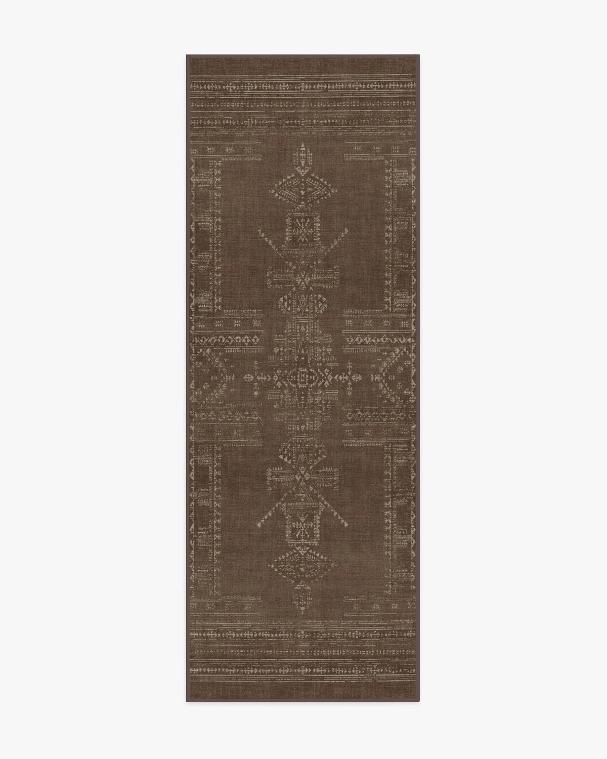 Amira Brown Flatwoven Rug by Martyn Lawrence Bullard
